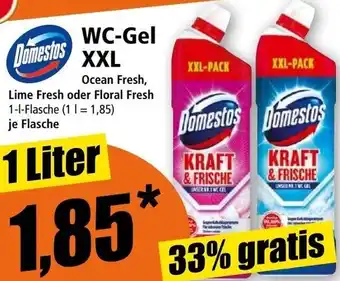 Norma Domestos WC-Gel XXL 1 Liter Angebot