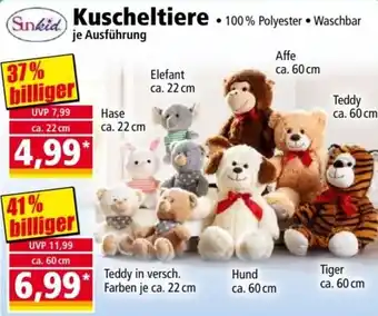 Norma Sunkid Kuscheltiere Angebot