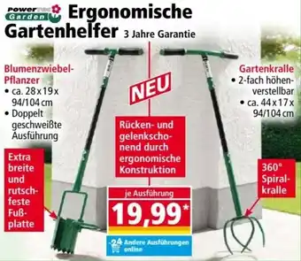 Norma Powertec Garden Ergonomische Gartenhelfer Angebot