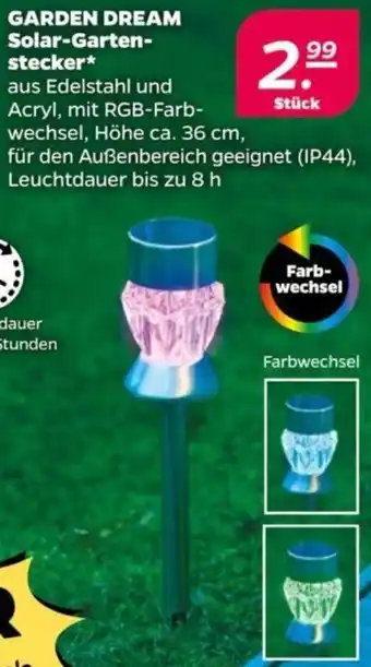 NETTO GARDEN DREAM Solar-Gartenstecker Angebot