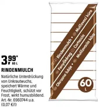 OBI RINDENMULCH 60 L Angebot