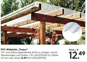 BayWa PVC-Wellplatte ,,Trapez" Angebot