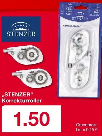 Woolworth STENZER Korrekturroller Angebot