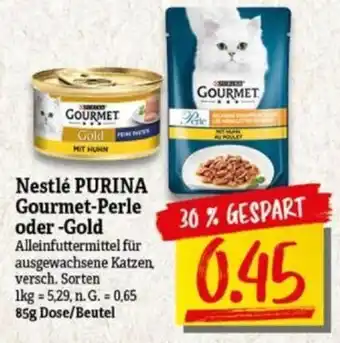 NP Discount Nestlé PURINA Gourmet-Perle oder -Gold 85g Angebot