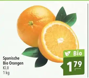 CITTI Markt Spanische Bio Orangen KI.II 1 kg Angebot