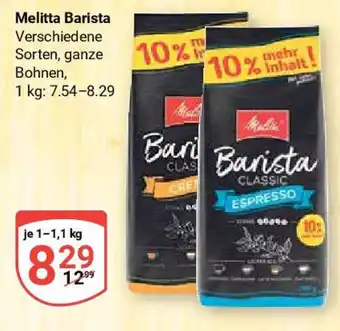 Globus Melitta Barista 1-1,1 kg Angebot