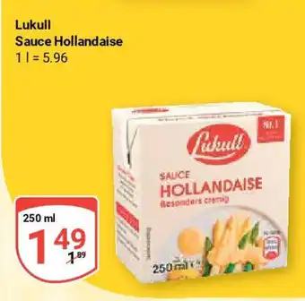 Globus Lukull Sauce Hollandaise 250 ml Angebot