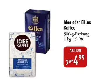 Galeria Markthalle Idee oder Eilles Kaffee 500-g Angebot