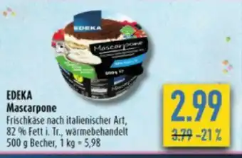 diska EDEKA Mascarpone 500 g Angebot