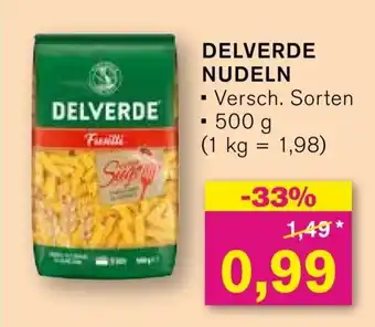 KODi DELVERDE NUDELN 500 g Angebot