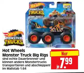 Edeka Herkules TRUCKS HONSTER Hot Wheels Monster Truck Big Rigs Angebot