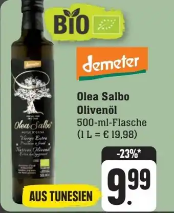 Scheck-in-Center demeter Olea Salbo Olivenöl 500-ml-Flasche Angebot