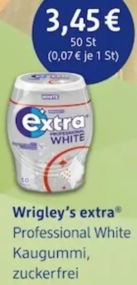 dm drogerie Wrigley's extra Professional White Kaugummi 50 St Angebot