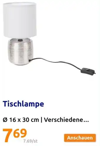 Action Tischlampe Angebot