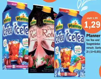 Aktiv Irma Pfanner Ice Tea und Teegetränke 2 L Angebot