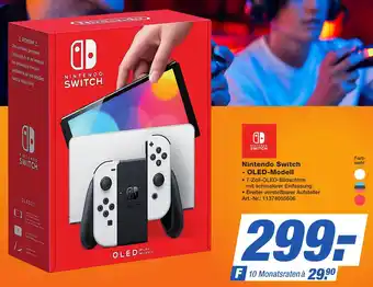 Expert Technomarkt Nintendo Switch - OLED-Modell Angebot