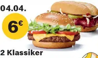 McDonald’s 2 Klassiker Angebot