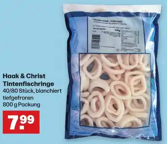 Handelshof Haak & Christ Tintenfischringe 800 g Packung Angebot