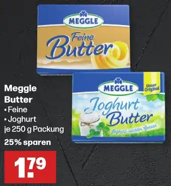 Handelshof Meggle Butter 250 g Packung Angebot