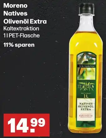 Handelshof Moreno Natives Olivenöl Extra 1L PET-Flasche Angebot