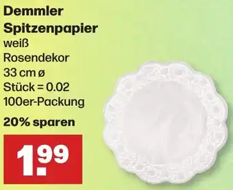 Handelshof Demmler Spitzenpapier 100er-Packung Angebot