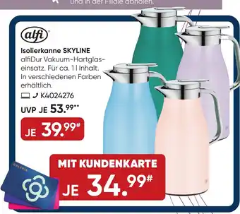 Galeria alfi Isolierkanne SKYLINE Angebot