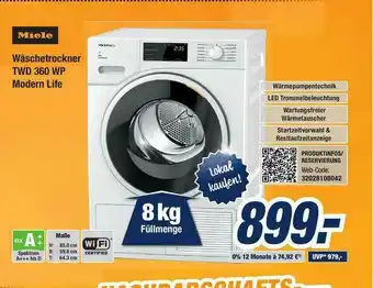 Expert Bening Miele Wäschetrockner Twd360wp Modern Life Angebot