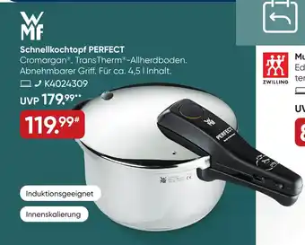 Galeria WMF Schnellkochtopf PERFECT Angebot