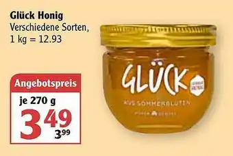 Globus Glück Honig Angebot