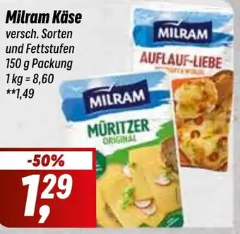 Simmel Milram Käse 150g Angebot