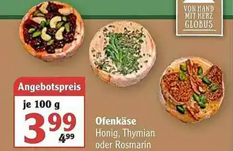 Globus Ofenkäse Angebot