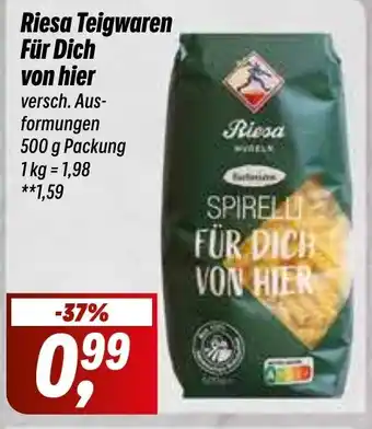 Simmel Riesa Teigwaren Für Dich von hier 500g Angebot