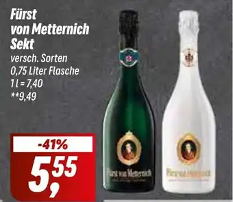 Simmel Fürst von Metternich Sekt versch. Sorten 0,75 L Angebot