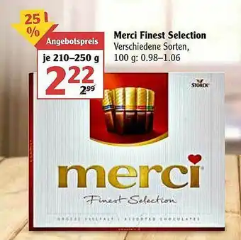 Globus Merci Finest Selection Angebot