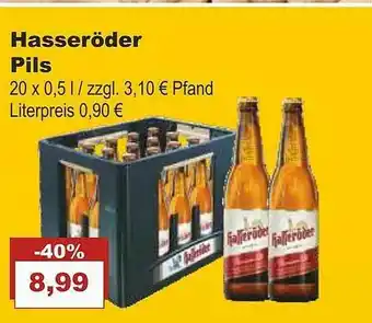 Bilgro Hasseröder Pils Angebot