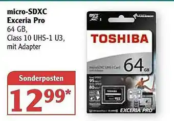 Globus Micro-sdxc Exceria Pro Toshiba Angebot