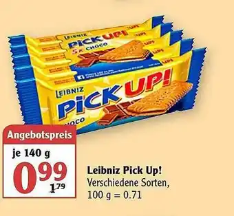 Globus Leibniz Pick Up! Angebot