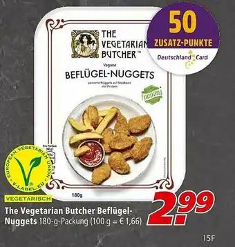 Marktkauf The Vegetarian Butcher Beflügel-nuggets Angebot