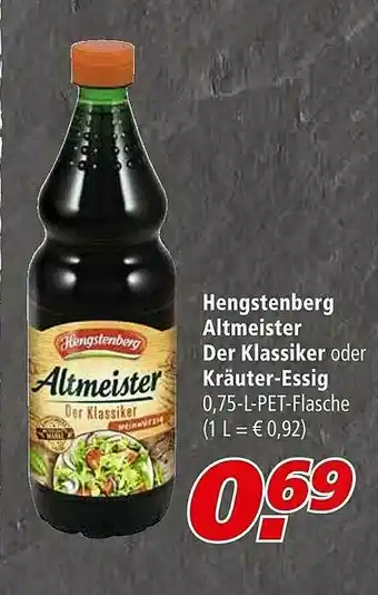 Marktkauf Hengstenberg Altmeister Der Klassiker Angebot