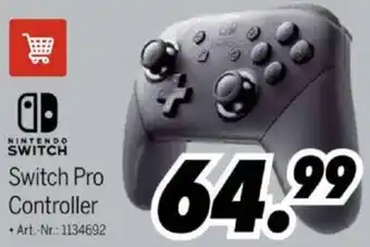 MEDIMAX NINTENDO SWITCH Switch Pro Controller Angebot