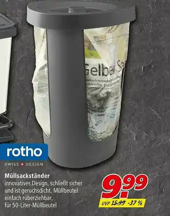 Marktkauf Müllsackständer Angebot