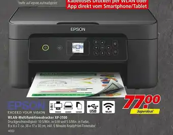 Marktkauf Wlan-multifunktionsdrucker Xp-3100 Angebot