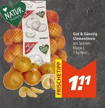 Marktkauf Gut & Günstig Clementinen Angebot