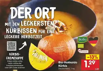 Netto Marken-Discount Bio-hokkaido Kürbis Angebot