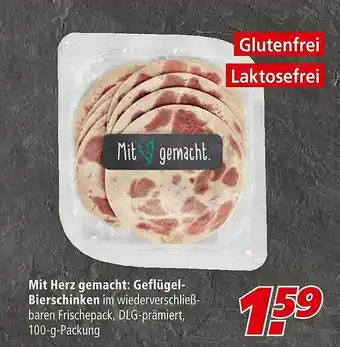 Marktkauf Mit Herz Gemacht: Geflügel-bierschinken Angebot