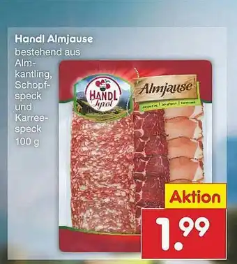 Netto Marken-Discount Handl Almjause Angebot