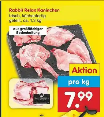 Netto Marken-Discount Rabbit Relax Kaninchen Angebot