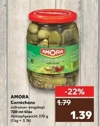 Kaufland Amora Cornichons Angebot