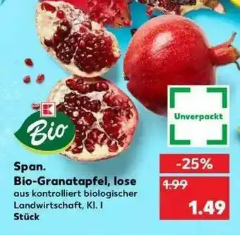 Kaufland Bio-granatapfel, Lose Angebot