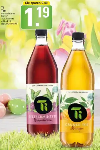 WEZ Ti Tee 1Ltr. Flasche Angebot